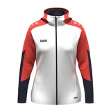 Jako Kapuzenjacke Dynamic weiß/coral/marine XL