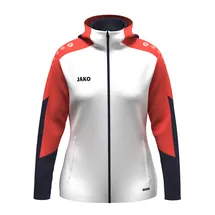 Jako Kapuzenjacke Dynamic weiß/coral/marine XL