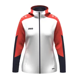 Jako Kapuzenjacke Dynamic weiß/coral/marine XL