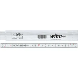 Wiha Longlife Gliedermaßstab 2m weiß (27057)