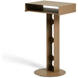 Pedestal - Sidekick Table, sandstorm