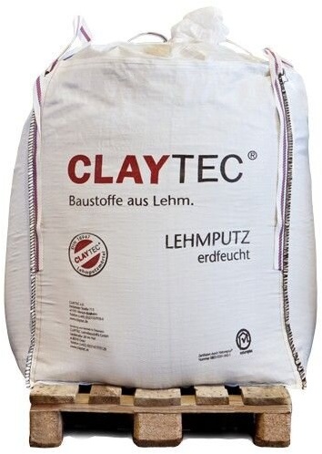 CLAYTEC Baulehm gebrochen, erdfeucht - 1,0 t Big-Bag