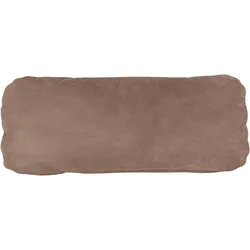Dekokissen DIE PLANBAR "PN-EM18063 Nierenkissen bestehend aus 1 Stk.", chai, B:58cm H:25cm L:15cm, Leder, Dekokissen_Sitzkissen_Kissenhüllen, hochwertiges Nubuk-Anilin-Leder
