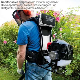 SCHEPPACH MFH5300-4BP Backpacker 4in1 Multigartengerät 1.8PS
