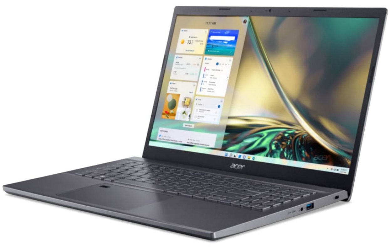 Acer Aspire 5 A515-57-53QH 15.6"/i5-12450/16/512SSD/W11 Notebook (Intel Intel Core i5 12. Gen i5-12450H, Intel UHD Graphics, 512 GB SSD) grau