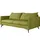 s-style möbel 3-SITZER-SOFA Pulse Grün Luxusmicrofaser