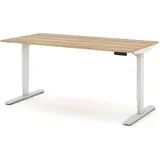 Assmann Electronic Schreibtisch Y-Line Eiche Natura / Weiß