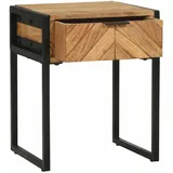 vidaXL Nachtschrank 40 x 35 x 50 cm Braun