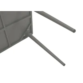DEGAMO DENVER Gartentisch 120 x 70 x 73 cm grau