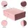 Falken PURE Aufbewahrungsbox 1250 Blatt pastellorange, pastellblau, pastellrosa, pastellgrün, pastellgelb 24,0 x 32,0 x 10,0 cm, 5 St.