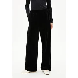 ARMEDANGELS VATINAA VELVET Loose Fit Hosen Schwarz L