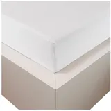 Traumschloss Spannbettlaken Premium Plus Jersey 140 x 200 - 160 x 220 cm weiß