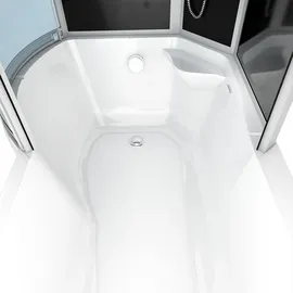 AcquaVapore Kombination Badewanne Dusche K50-R32-EC Duschtempel 100x170 cm