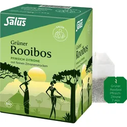 Grüner Rooibos Pfir.-Zitrone Kräu-Fr.tee Bio Salus 15 ST