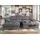 sit&more Ecksofa SIT & MORE "Cabrio L-Form, B: 295 cm, mit Sitztiefen-, Arm- & Kopfteilverstellung", grau, B:295cm H:87cm T:180cm, 100% Polyester, Sofas, Ecksofa, 2 Nierenkissen, Federkern, optional Bettfunktion und Stauraum