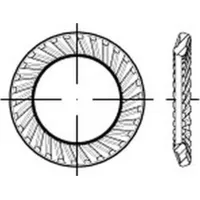 SCHNORR Scheiben 1.4301 S 8 A 2 S