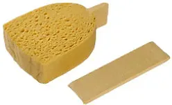 Spontex Azella 60 Traditioneller komprimierter Schwamm 10 Stück Gelb