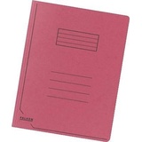 Falken 80001357 Einschlagmappe, Manilakarton für A4 350g/qm, rot