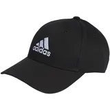 Adidas II3513 Bball Cap COT Hat Unisex Adult Black/White Größe OSFC