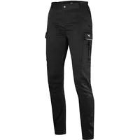 Diadora Utility Athena Cargo, Workwear Hose Damen - Schwarz
