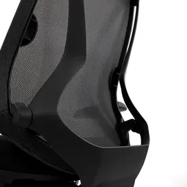 HJH Office Inspero Stoff Schwarz