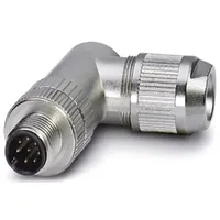 Phoenix Contact 1553653 Sensor-/Aktor-Datensteckverbinder M12 Stecker, gewinkelt Polzahl Sensoren: