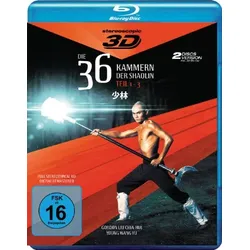 Die 36 Kammern der Shaolin - Teil 1-3 [3D Blu-ray] (Neu differenzbesteuert)