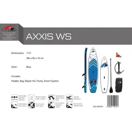 F2 Axxis Windsurf 350 x 0,12 m blau