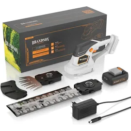 Brandson Akku-Grasschere 2in1 inkl. Akku und Ladegerät
