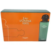 HERMÈS Eau de Toilette Hermes Eau d 'Orange Verte Spray 100ml + shampoo 50ml + balm + 30ml