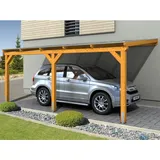 SKANHOLZ Skan Holz Carport Vogtland 300 x 541 cm Eiche hell