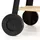 SPRINGOS Holzkohlegrill Grillwagen Schwarz/Braun