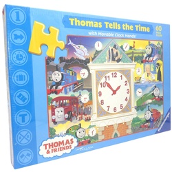 Ravensburger Puzzle Thomas tells the Time 099498 60 Teile 49 x 34 cm NEU OVP