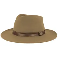 Breiter Filzhut beige 59