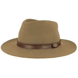 Breiter Filzhut beige 59
