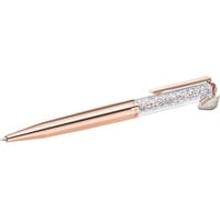 Swarovski Kugelschreiber CRYSTALLINE BP PEN - SWAN, ROS, 5479552, mit Swarovski® Kristallen goldfarben
