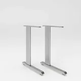 Phoenix group NEO Schreibtisch-Fuß, Metall, Silber, 2er Set