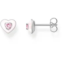 Thomas Sabo Ohrstecker Herz pink  H2268-041-9 Silber