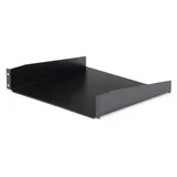 Startech Fachboden Stahl 2HE 20 kg schwarz
