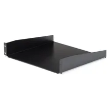 Startech Fachboden Stahl 2HE 20 kg schwarz