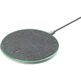 Cellular Line Cellularline Tweed Wireless Charger 15W grau (WIRELESSTWEED15WD)