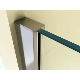 FA-Bausysteme Walk-In Glas Dusche Gestreift 100 cm