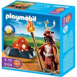 Playmobil History Feuerhüter mit LED-Feuerfels (5104)