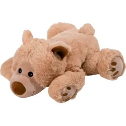 Wärme Stofftier Bär William liegend hellbraun 1 St
