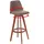 MCW Barhocker C43 2er-Set drehbar Holz Vintage Braun