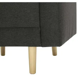 Max Winzer Sessel Jasmin Flachgewebe 75 x 81 x 83 cm Schwarz
