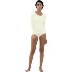 Mey Langarmshirt »EMOTION«, Fließende Qualität Mey champagner 42