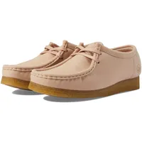 Clarks Damen Wallabee Boot, Blush Vegan, 38 EU - 38.5 EU