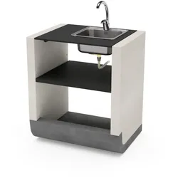 Tuozi Sud, Modul mit Arbeitsplatte,  Spüle und Wasserhahn