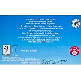 Teekanne Frio Pfirsich-Maracuja Früchtetee 18x2,5 g